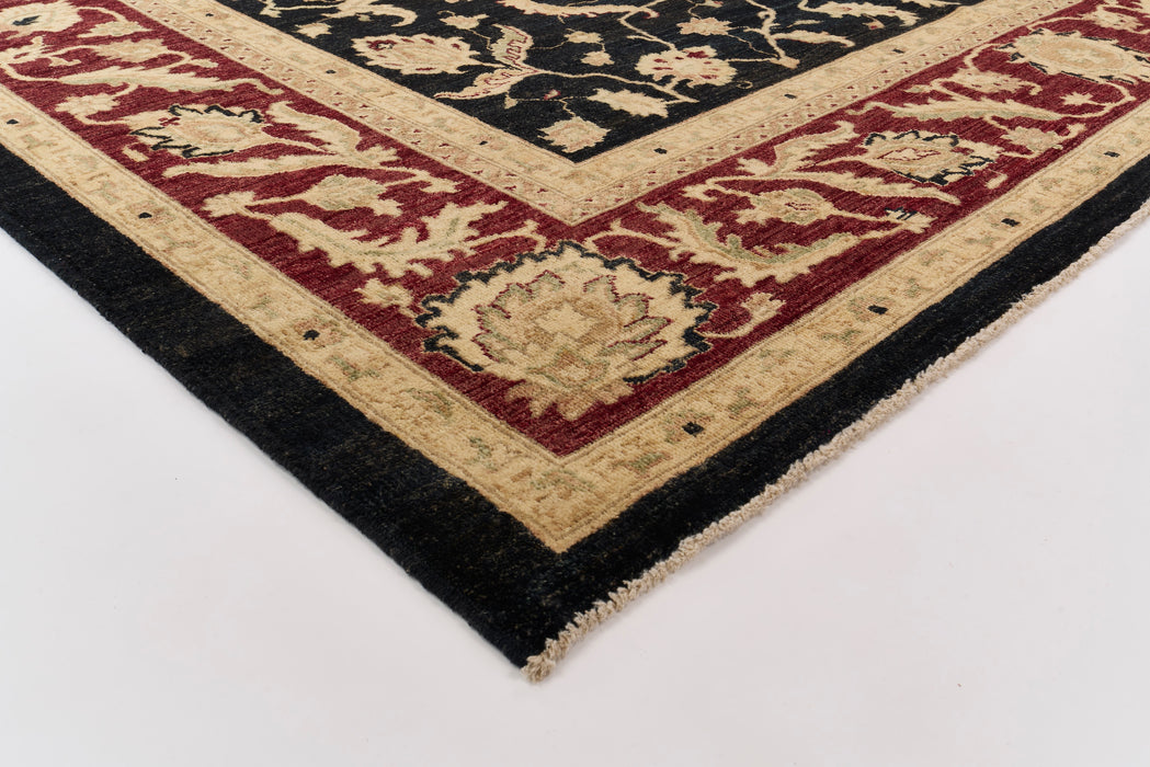 Royal Chobi 8x10 Red/Black/Gold Ghazni Wool