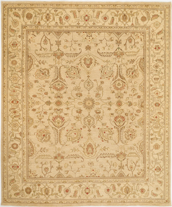 Chobi 9x11 Beige/Ivory