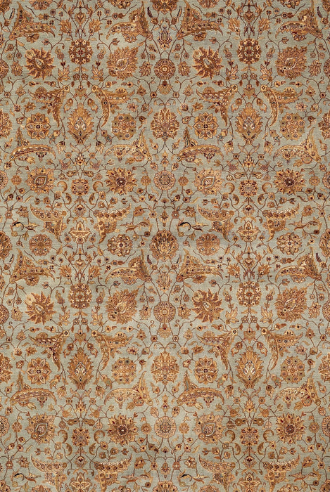 Premiere 8x10 Light Blue/Beige Wool