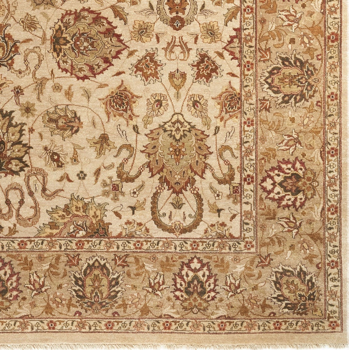 9x12 Elegance Ivory/Beige Wool