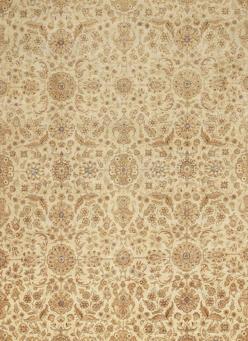 Superluxe 8x10 Olive/Ivory Raw Silk