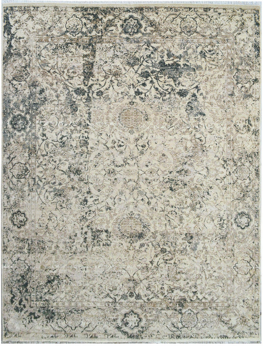 Renaissance 9x12 Ivory-Beige Wool