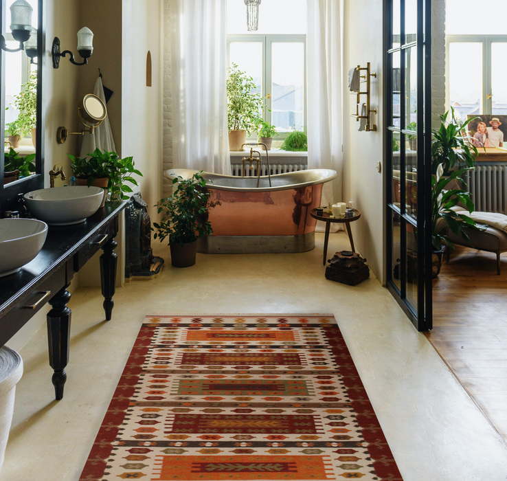 Kilim 5x8 Multi Wool