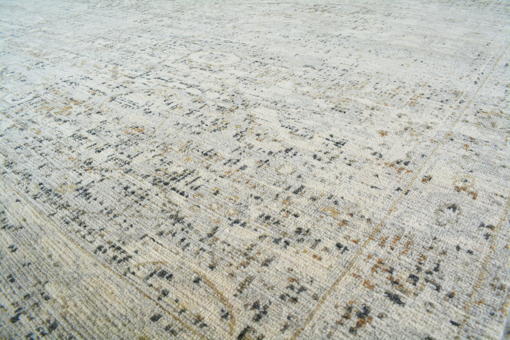 Threadscape 8x10 Ivory-Brown Wool
