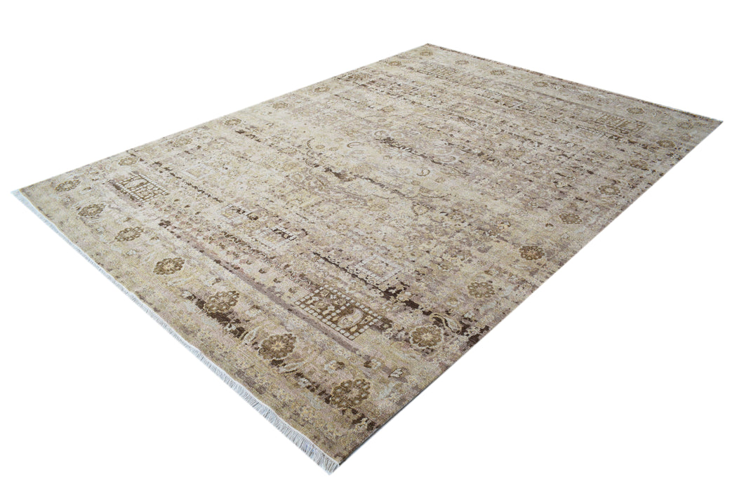 Return To Classic 9x12 Camel-Brown Wool