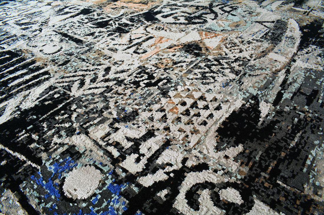 Conga 8x10 Wool and Silk — Indo Designer Rugs