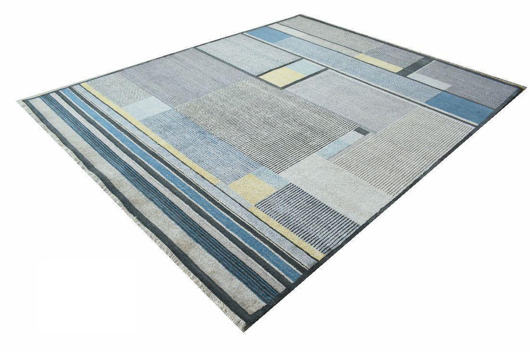 Bauhaus 8x10 Wool and Silk