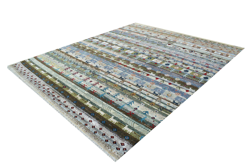 Eden Gabbeh 8x10 Wool and Silk