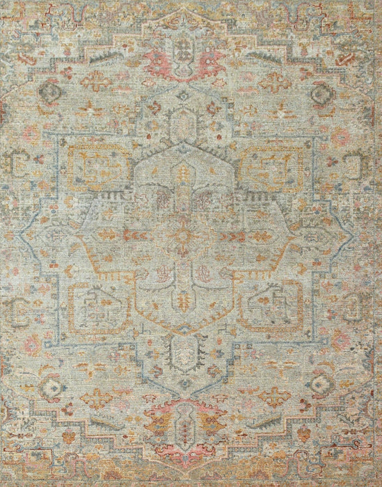 Return To Classic 8x10 Blue/Green Wool