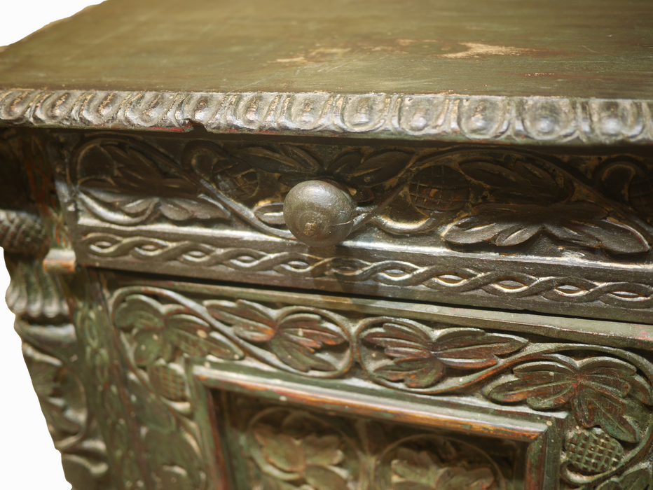 Rustic Rosewood Cabinet