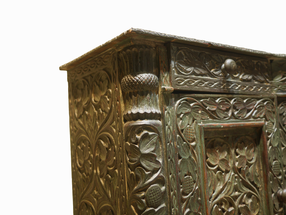 Rustic Rosewood Cabinet