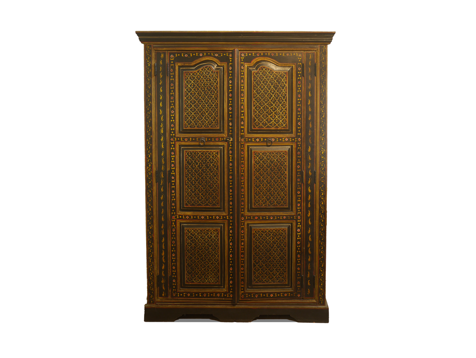 Almirah Black and Gold