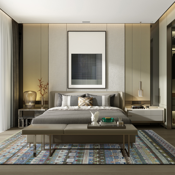 Eden Gabbeh 8x10 Wool and Silk