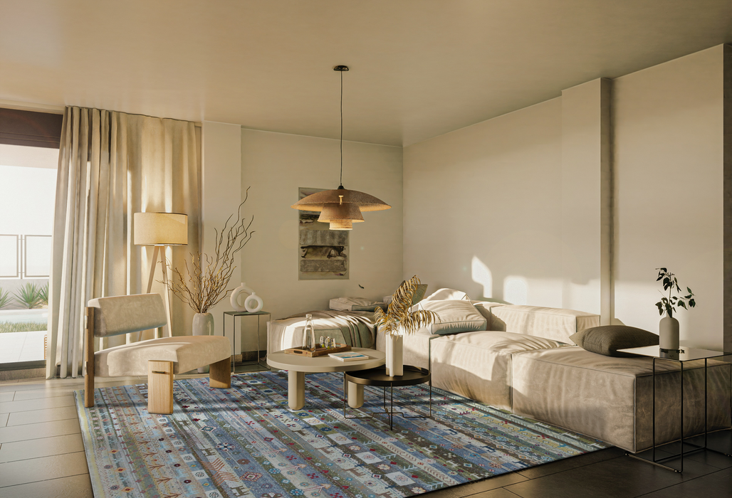 Eden Gabbeh 8x10 Wool and Silk