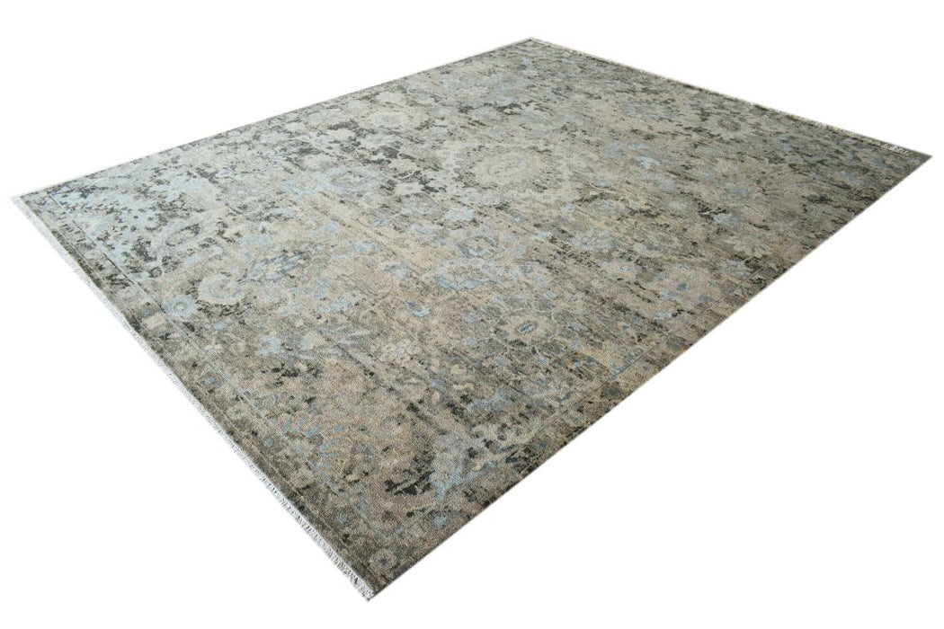 Fleurish Taupe/Charcoal Wool