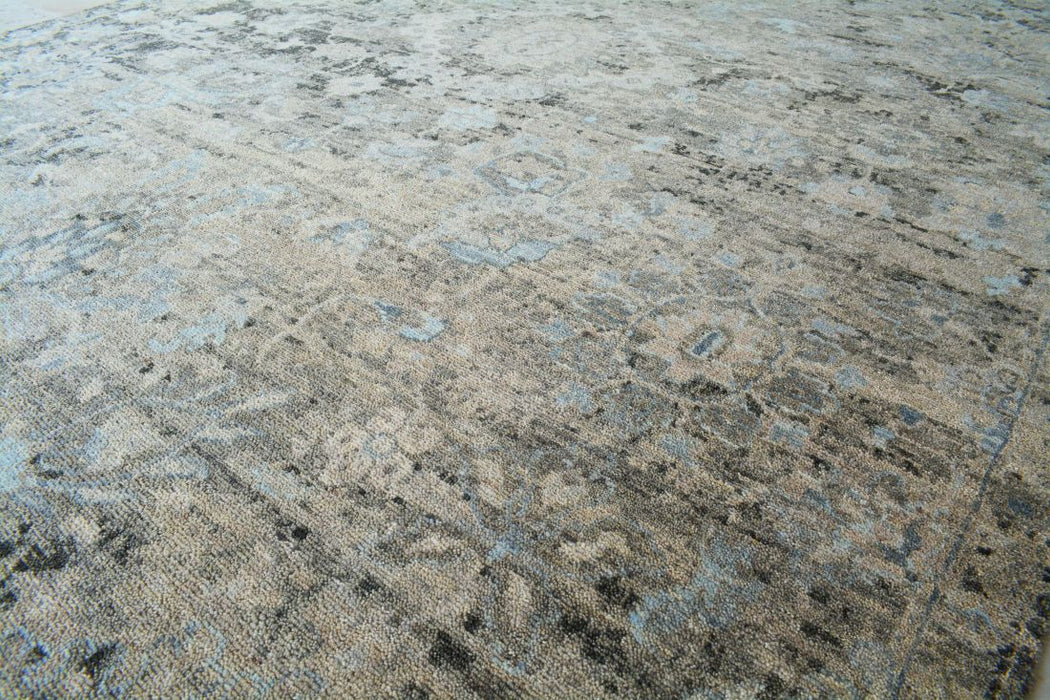 Fleurish Taupe/Charcoal Wool