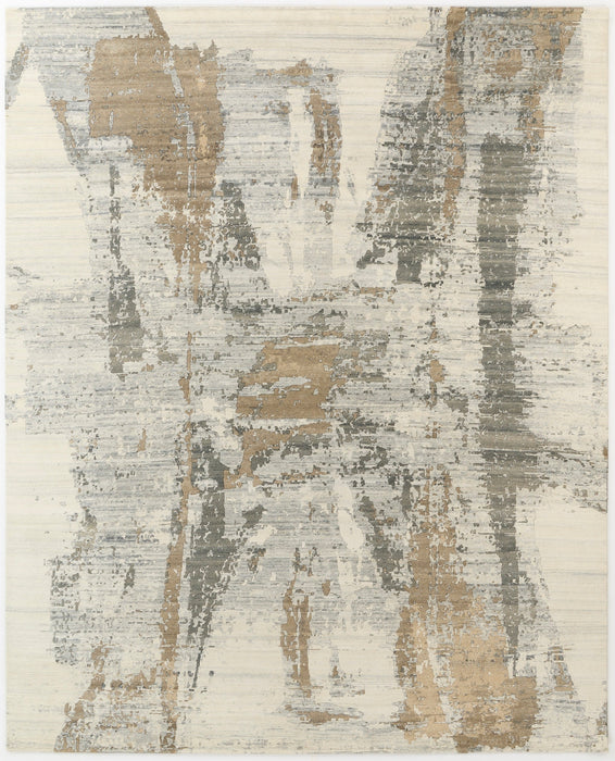 Marble 8x10 Beige/Taupe/Light Grey