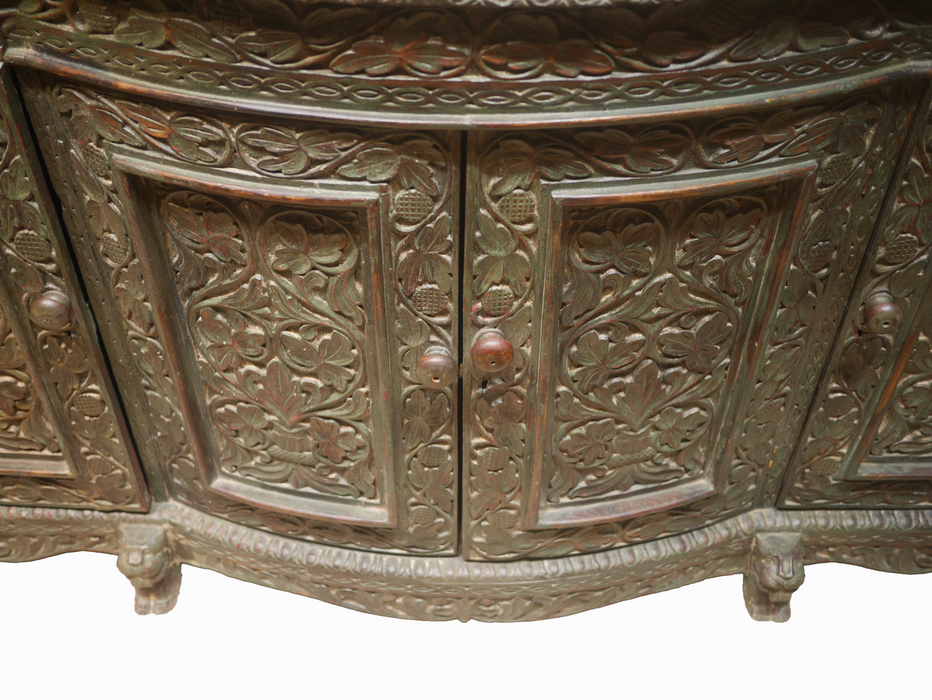 Rustic Rosewood Cabinet
