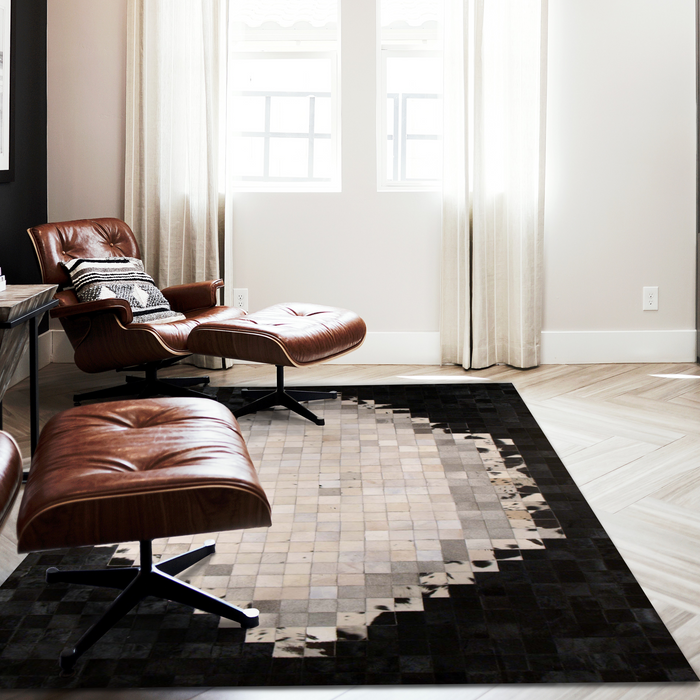 6x9 Leather Cowhide