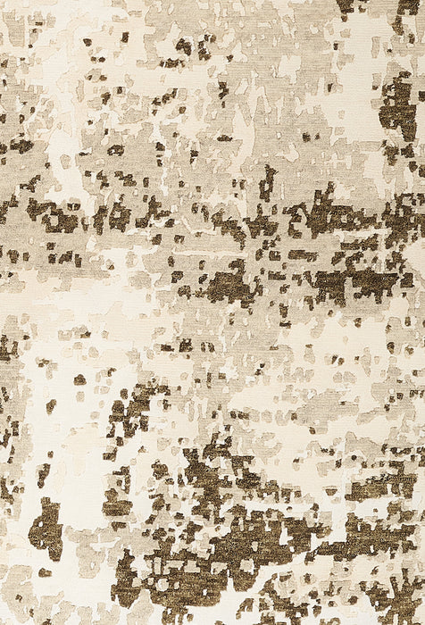 Marble 8x10 Olive/Taupe Wool and Bamboo Silk
