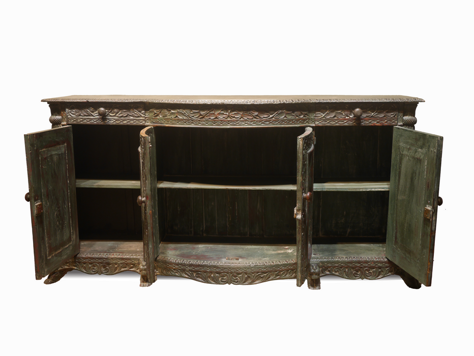 Rustic Rosewood Cabinet