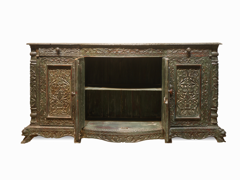 Rustic Rosewood Cabinet