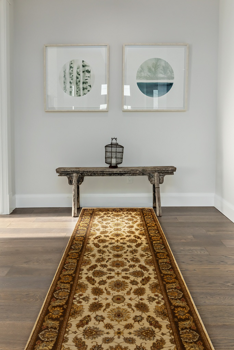 Premiere 2.05x8 Runner Ivory/Brown Wool