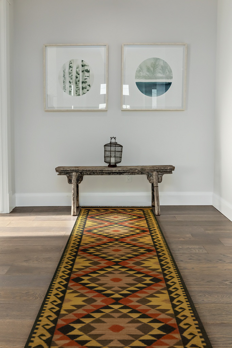 Dhurrie 2.06x10 Wool Runner