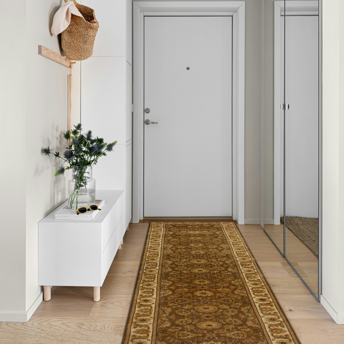 Premiere 2.05x12 Runner Beige/Brown Wool