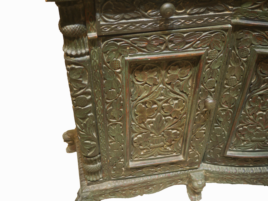 Rustic Rosewood Cabinet