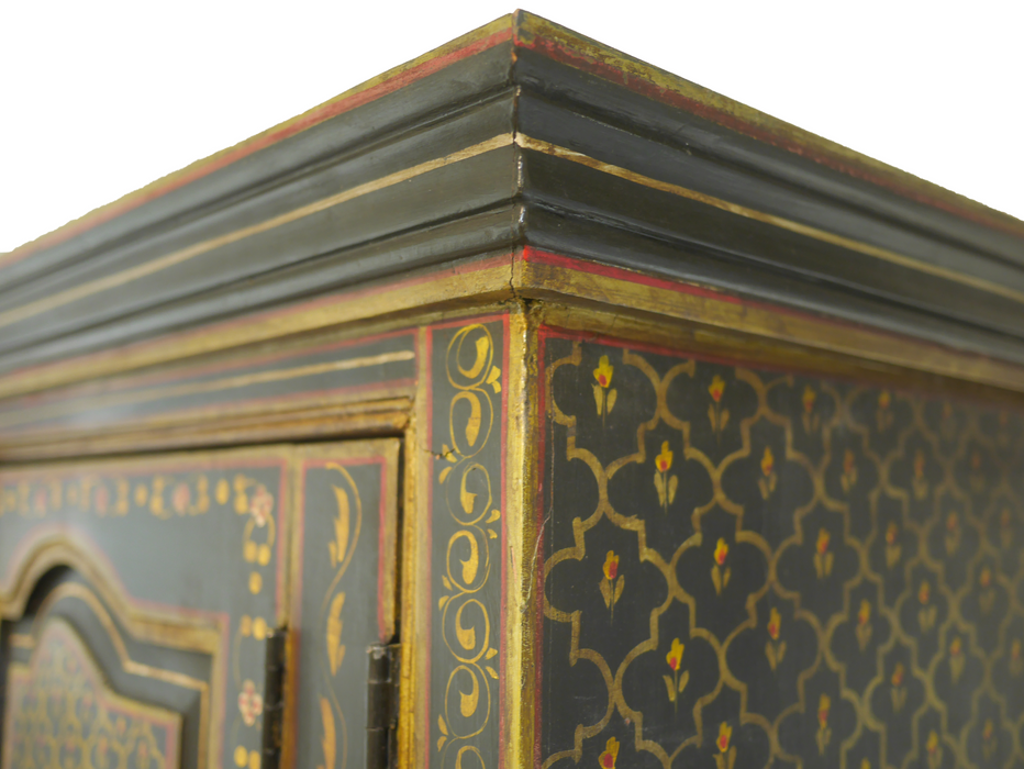 Almirah Black and Gold