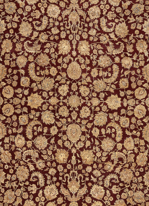 Superluxe 8x10 Red/Gold Raw Silk
