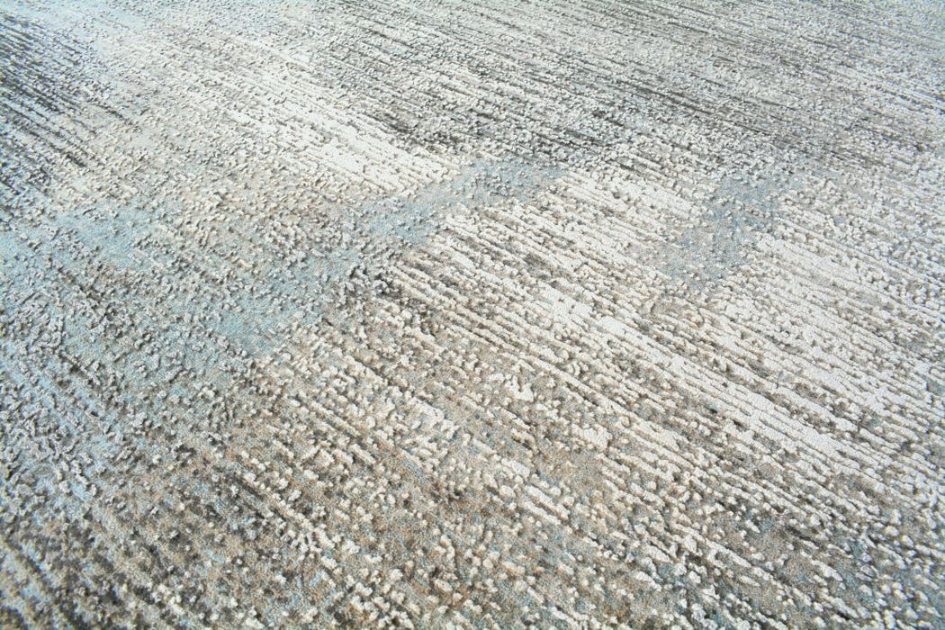 Orbit Charcoal-Blue Wool and Silk