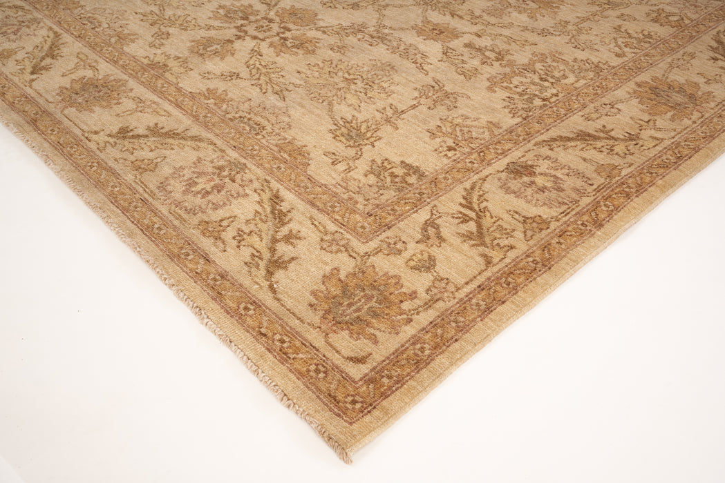 Chobi 6x9 Ivory Wool