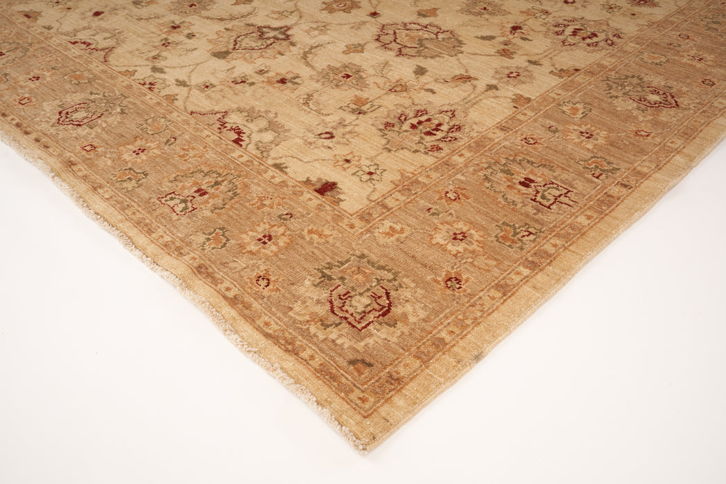 Chobi 6x9 Ivory/Beige Wool