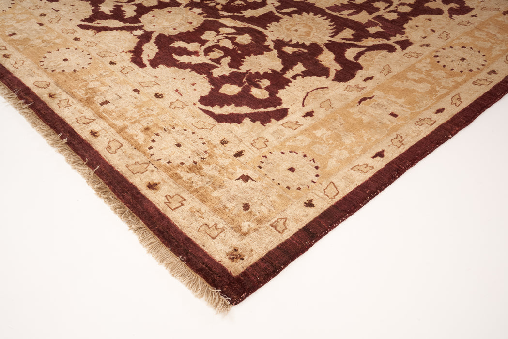 Chobi 6x9 Beige/Red Ghazni Wool