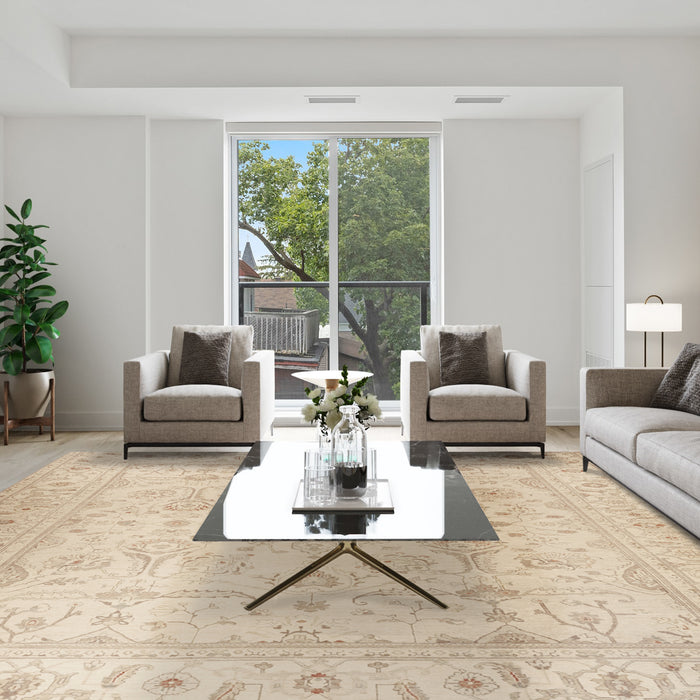 9x11 Chobi Beige/Ivory