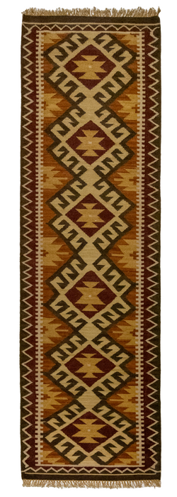 Dhurrie 2.05x10 Wool Runner