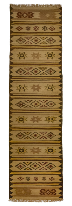 Dhurrie  2.05x12 Wool Runner