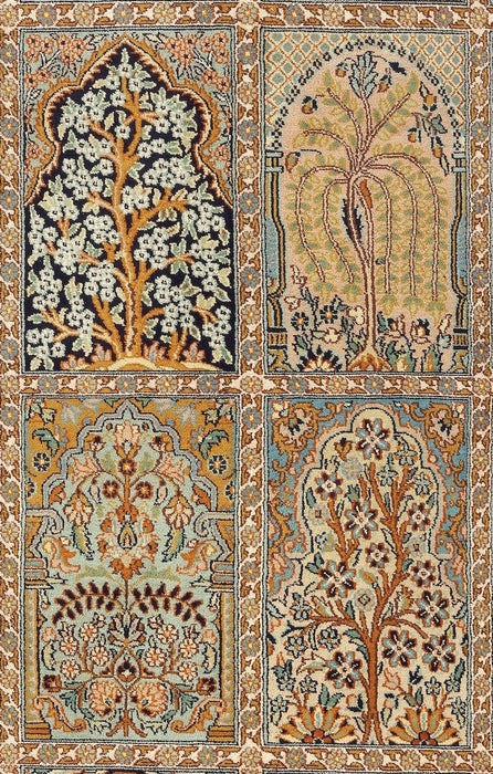 Garden Silk 5x7