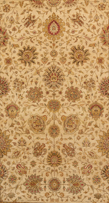 Agra 6x9 Ivory/Brown Wool