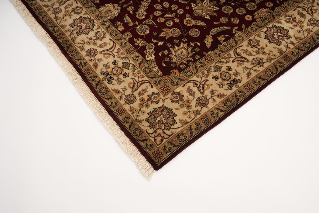 Indo Persian 6x9 Rust/Beige Wool A