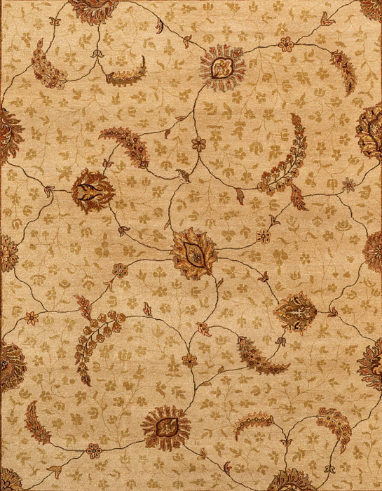 Elegance 6x9 Beige/Gold Ghazni and Argentinian Wool