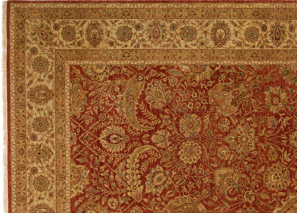 Haji Jalili 9x12 Rust/Beige Ghazni Wool