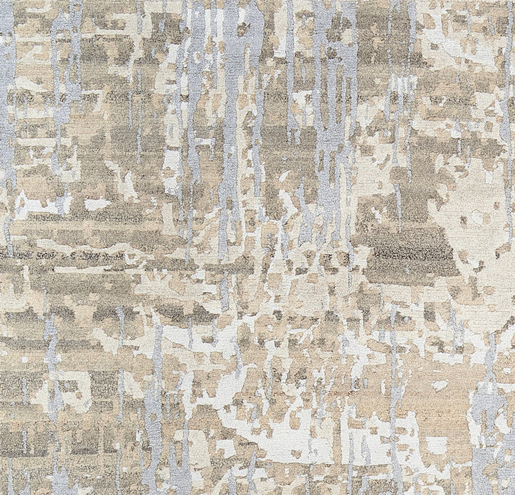 Marble 8x10 Beige/Blue/Tan