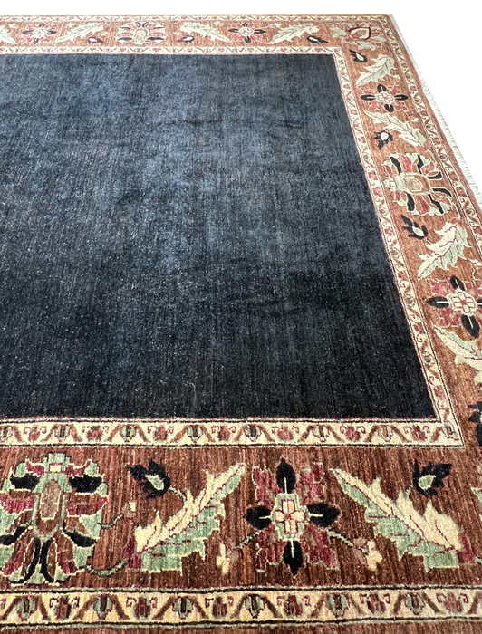 Gaba 6x9 Black Ghazni Wool