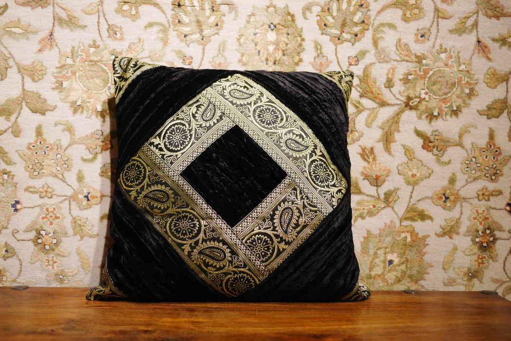 Black Velvet Cushion