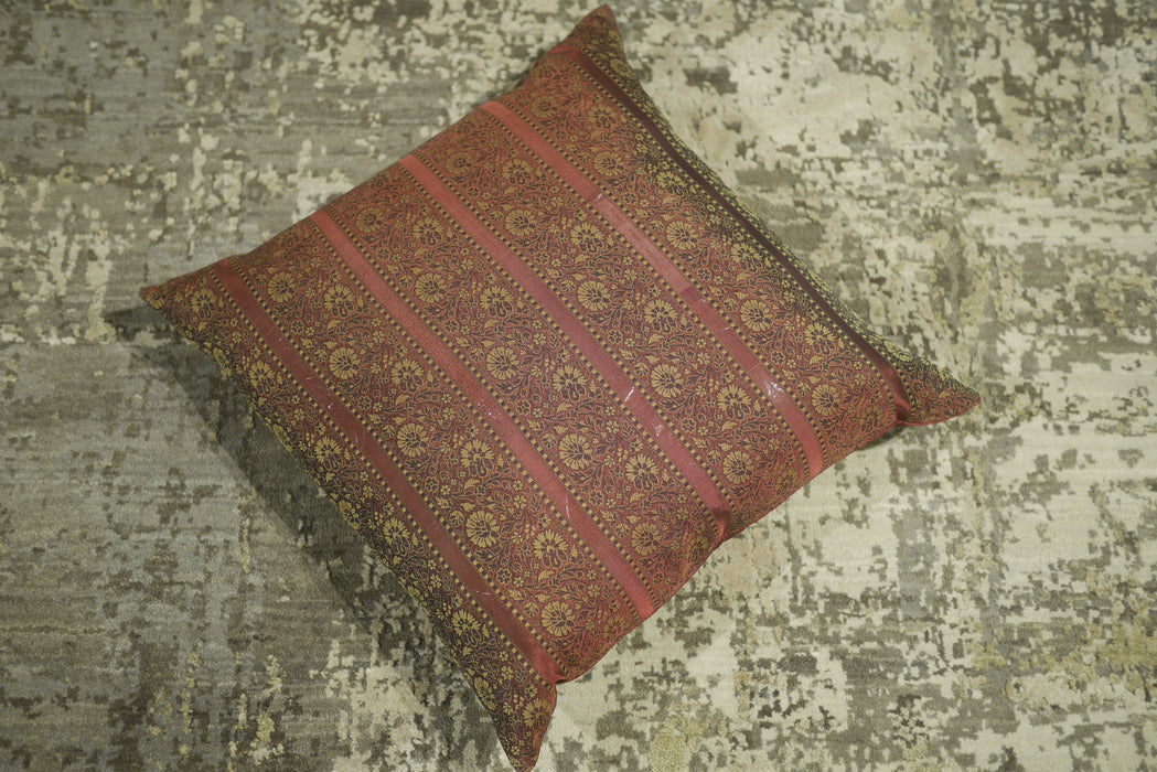 Burgundy Polyester Cushion